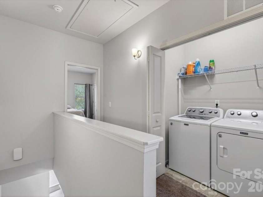 117 Island Village Drive, Mount Holly, NC 28120.  MLS# CAR4380784, YatesRealty ID 33470. Laundry Closet