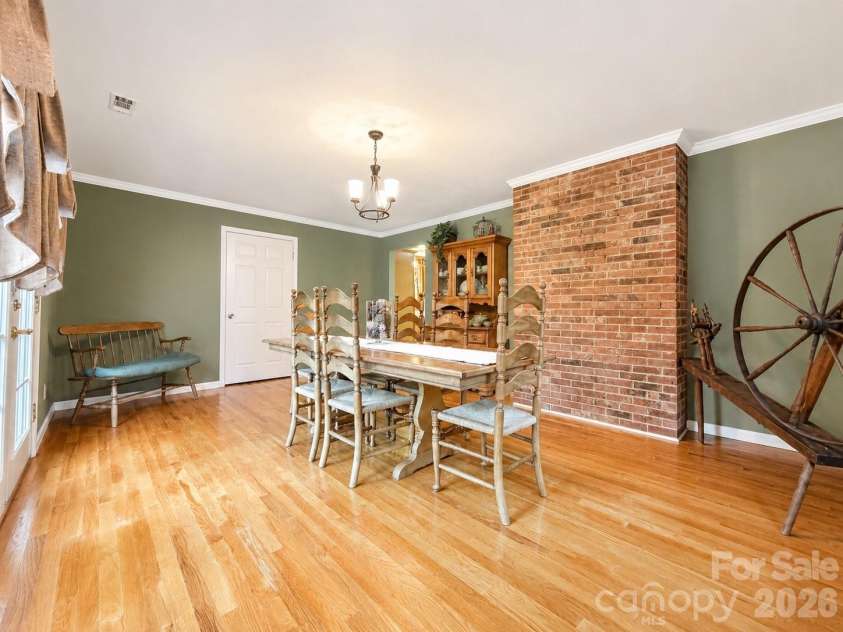 552 Coxes Creek Church Road, Marion, NC 28752.  MLS# CAR4398247, YatesRealty ID 33482. Dining Room