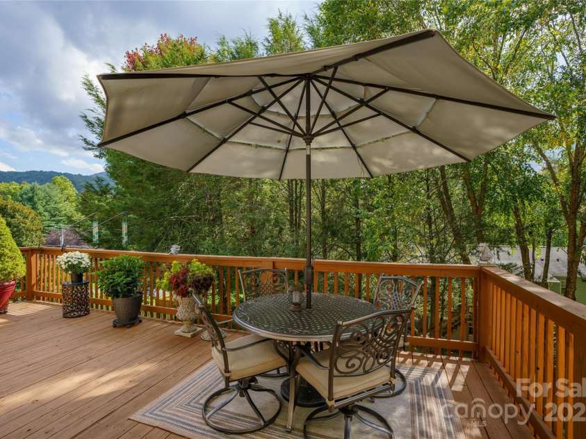 118 Rolling Lane, Maggie Valley, NC 28751.  MLS# CAR4303888, YatesRealty ID 33489. VIEWS from the Open Deck