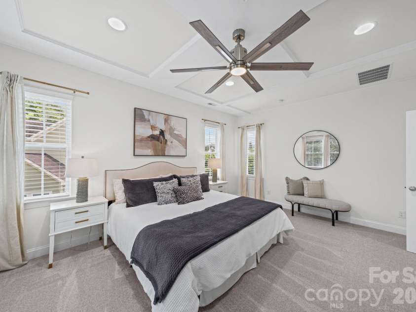163 Monteray Oaks Circle, Fort Mill, SC 29715.  MLS# CAR4386895, YatesRealty ID 33489. Primary Bedroom