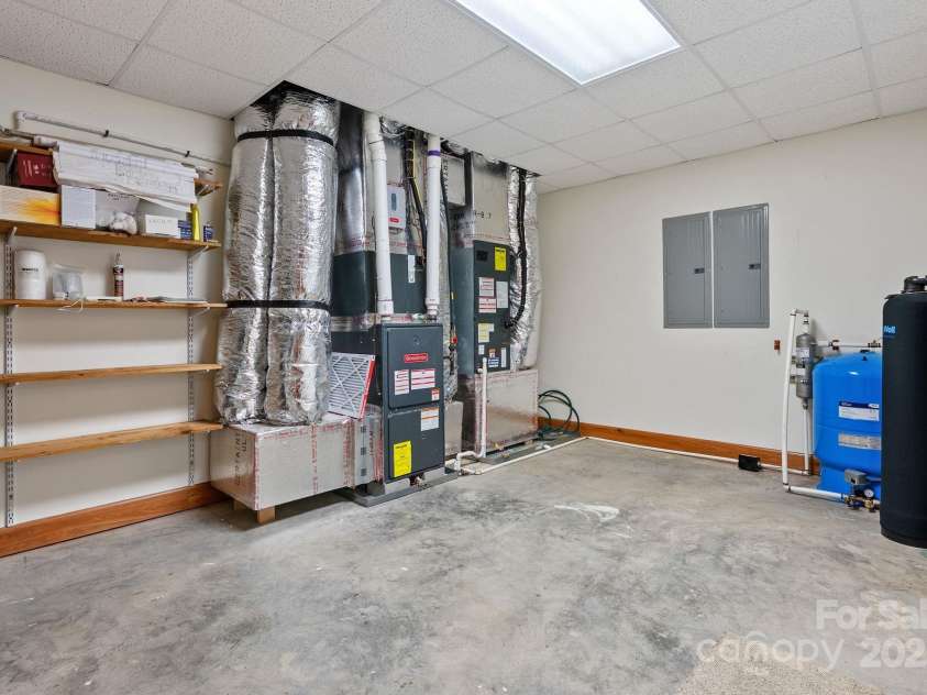 147 Brantley Branch Lane, Waynesville, NC 28786.  MLS# CAR4275100, YatesRealty ID 3349. Mechanicals room