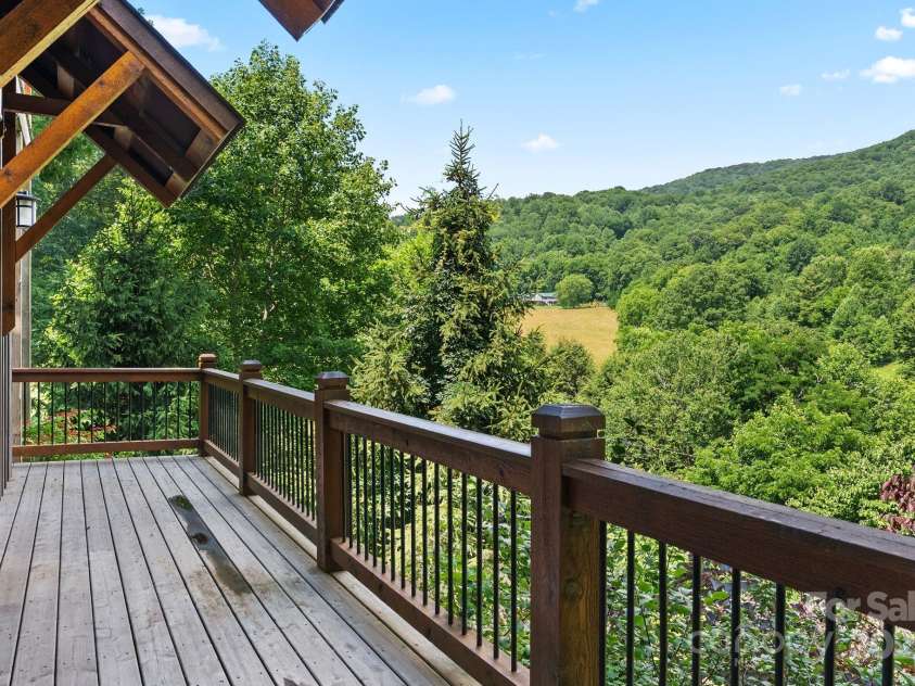 147 Brantley Branch Lane, Waynesville, NC 28786.  MLS# CAR4275100, YatesRealty ID 3349. The peaceful views are all around you