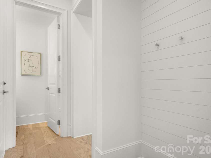 1355 Kings Drive, Charlotte, NC 28207.  MLS# CAR4391517, YatesRealty ID 33496. Drop Zone beside Laundry Room
