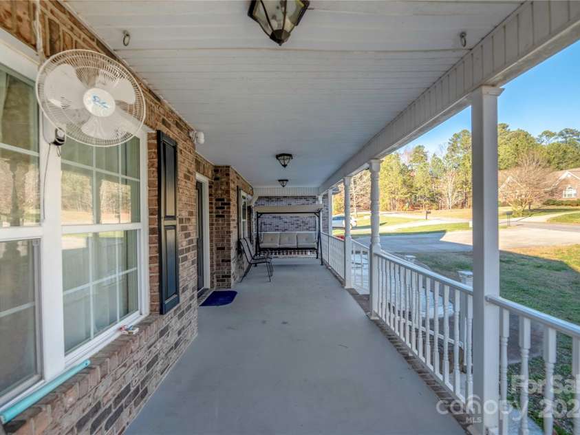 1350 Kensington Circle, Newton, NC 28658.  MLS# CAR4207985, YatesRealty ID 335. Front porch