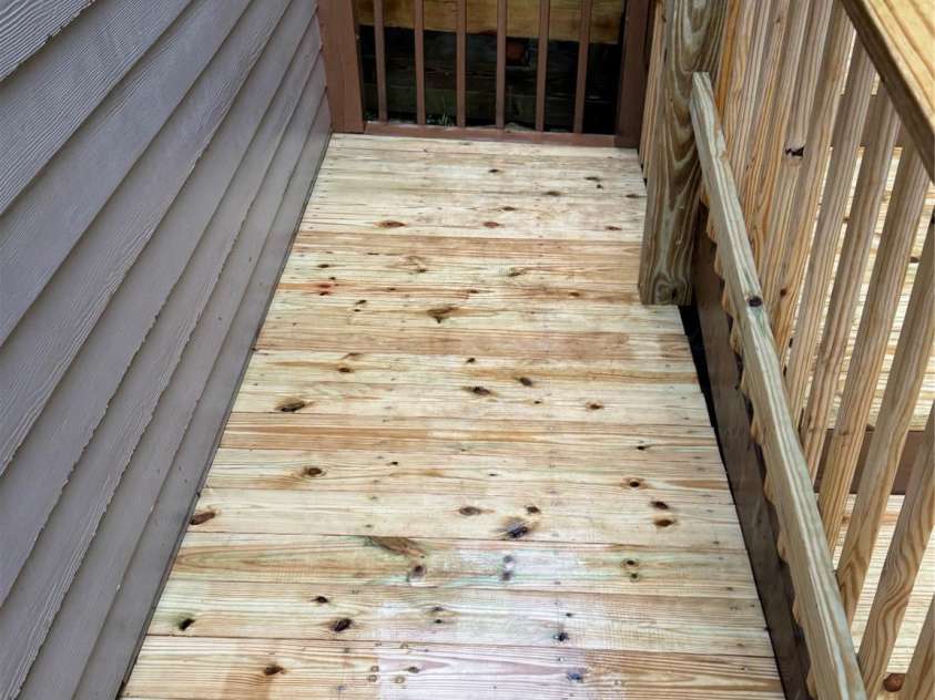 894 Mckinney Gap Drive, Mars Hill, NC 28754.  MLS# CAR4289734, YatesRealty ID 335. New Deck