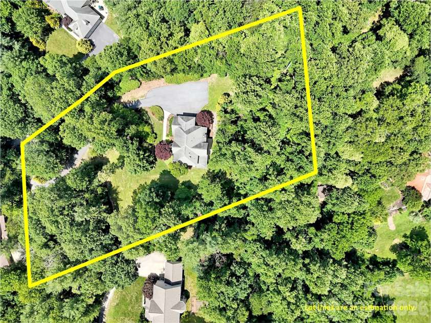 9 Hickory Ridge, Fletcher, NC 28732.  MLS# CAR4395833, YatesRealty ID 33500. Arial