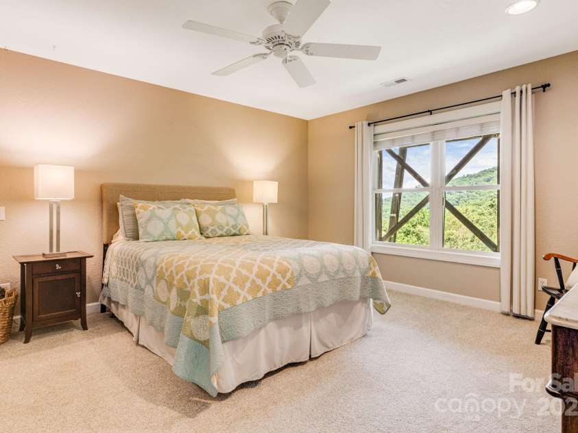 930 Sunlight Ridge Drive, Hendersonville, NC 28792.  MLS# CAR4281569, YatesRealty ID 33501. Secondary Bedroom
