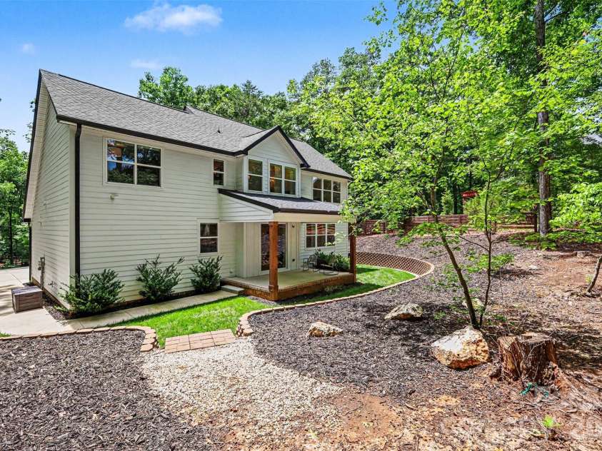 8208 New Town Road, Waxhaw, NC 28173.  MLS# CAR4382705, YatesRealty ID 33507. Backyard