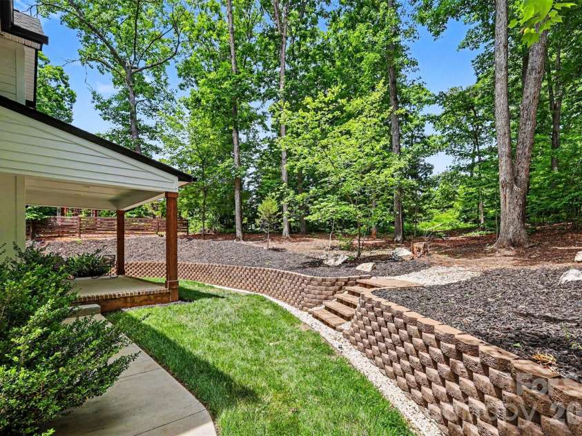 8208 New Town Road, Waxhaw, NC 28173.  MLS# CAR4382705, YatesRealty ID 33507. Backyard