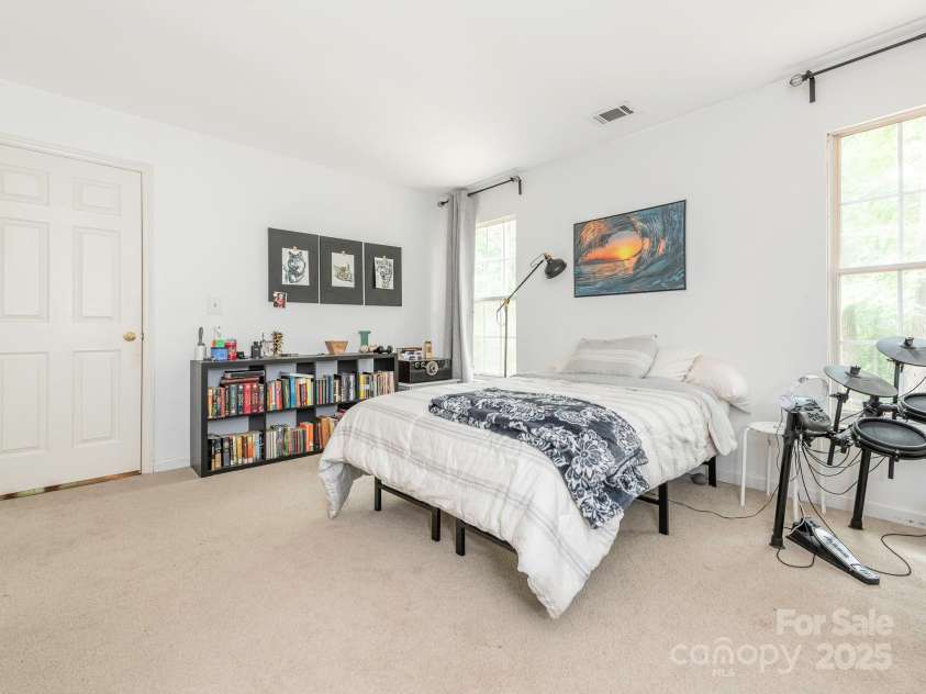 3102 Peggy Ridge Terrace, Matthews, NC 28105.  MLS# CAR4278546, YatesRealty ID 33508. Bedroom 2
