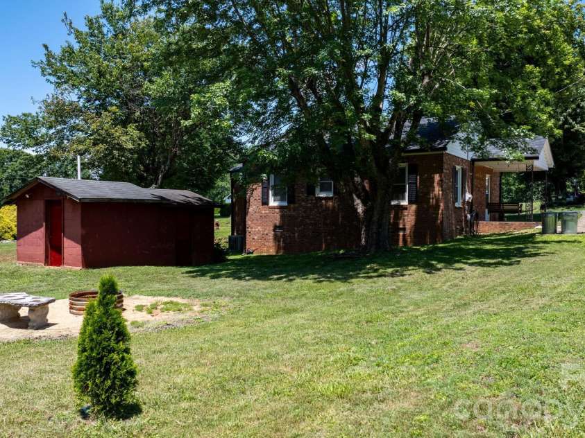 111 Cross Memorial Avenue, Morganton, NC 28655.  MLS# CAR4395304, YatesRealty ID 33511. View from backside.