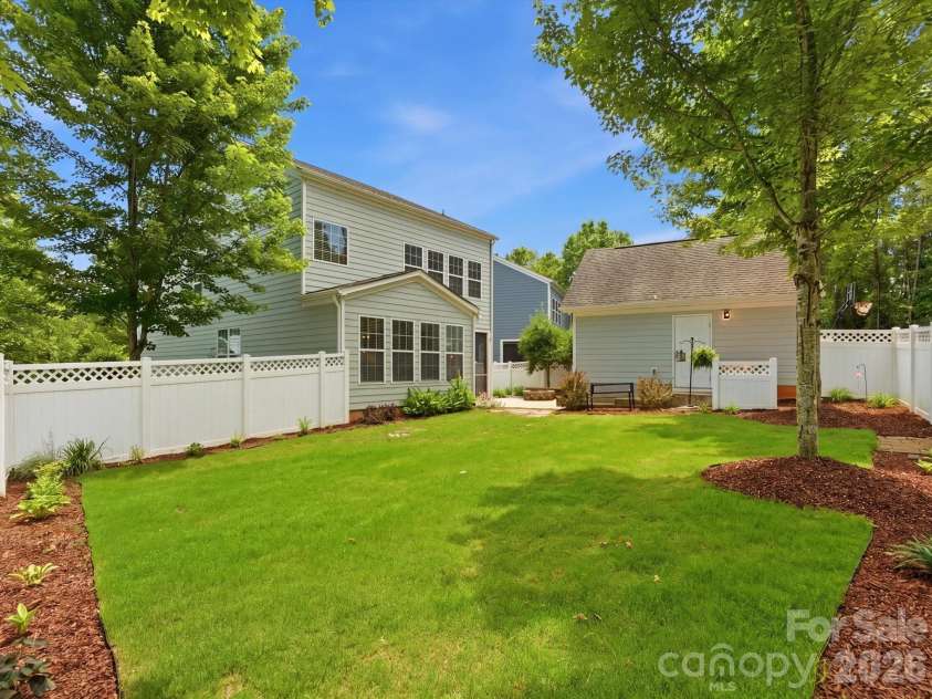108 Helton Lane, Fort Mill, SC 29708.  MLS# CAR4389292, YatesRealty ID 33516. Fenced in Backyard