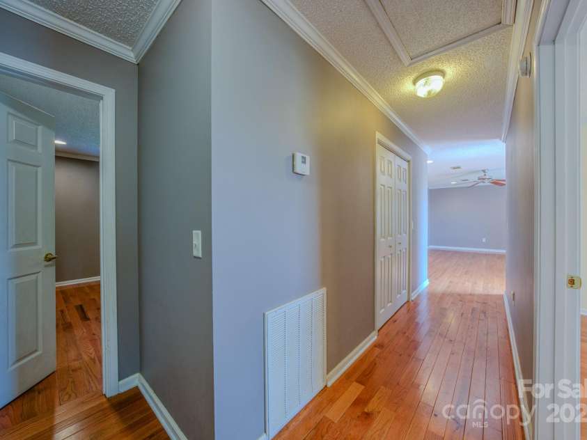 2606 Bear Creek Road, Marshall, NC 28753.  MLS# CAR4287238, YatesRealty ID 33517. Hall with Large Closet