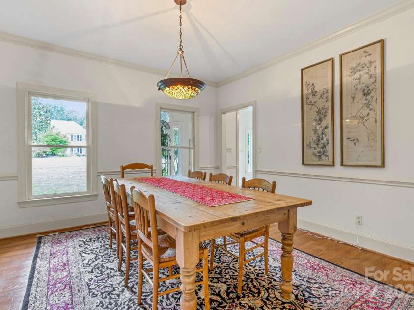 1112 Carole Court, Matthews, NC 28104.  MLS# CAR4274714, YatesRealty ID 33522. Dining room