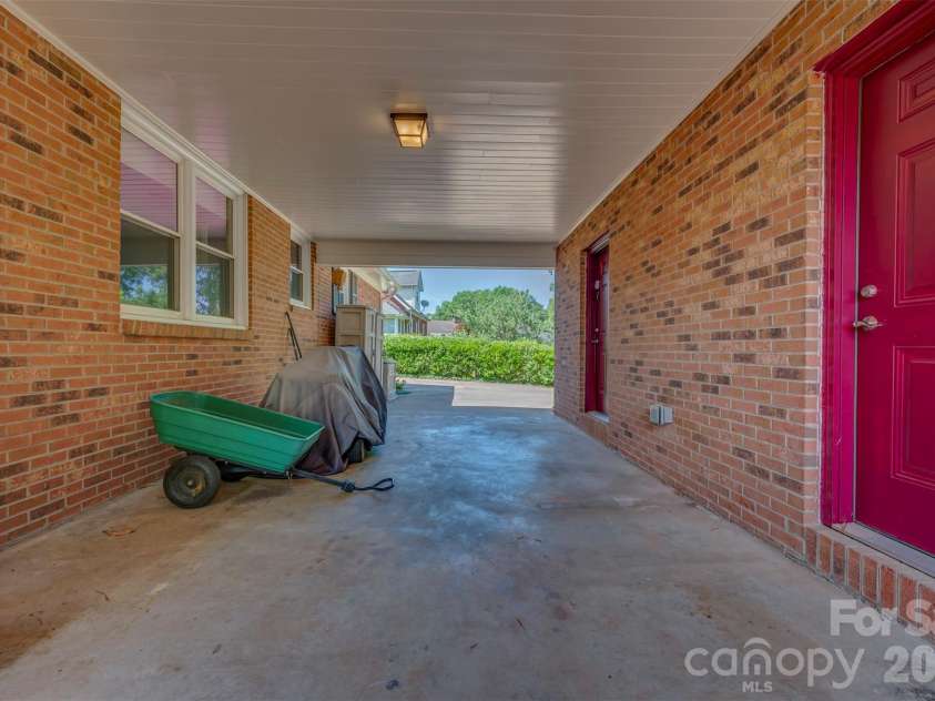 271 McCall Drive, Forest City, NC 28043.  MLS# CAR4394926, YatesRealty ID 33529. Breezeway/Carport