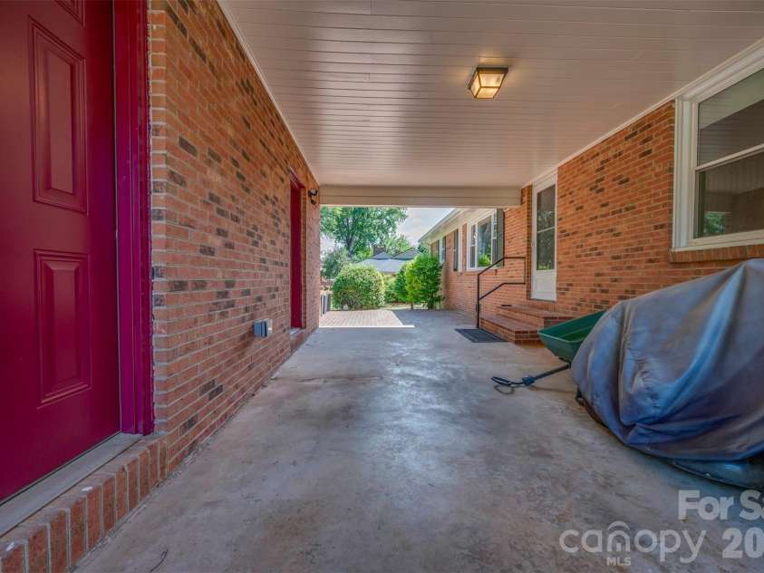 271 McCall Drive, Forest City, NC 28043.  MLS# CAR4394926, YatesRealty ID 33529. Breezeway/Carport