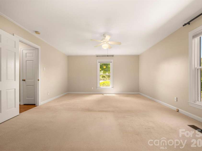 271 McCall Drive, Forest City, NC 28043.  MLS# CAR4394926, YatesRealty ID 33529. Primary Bedroom