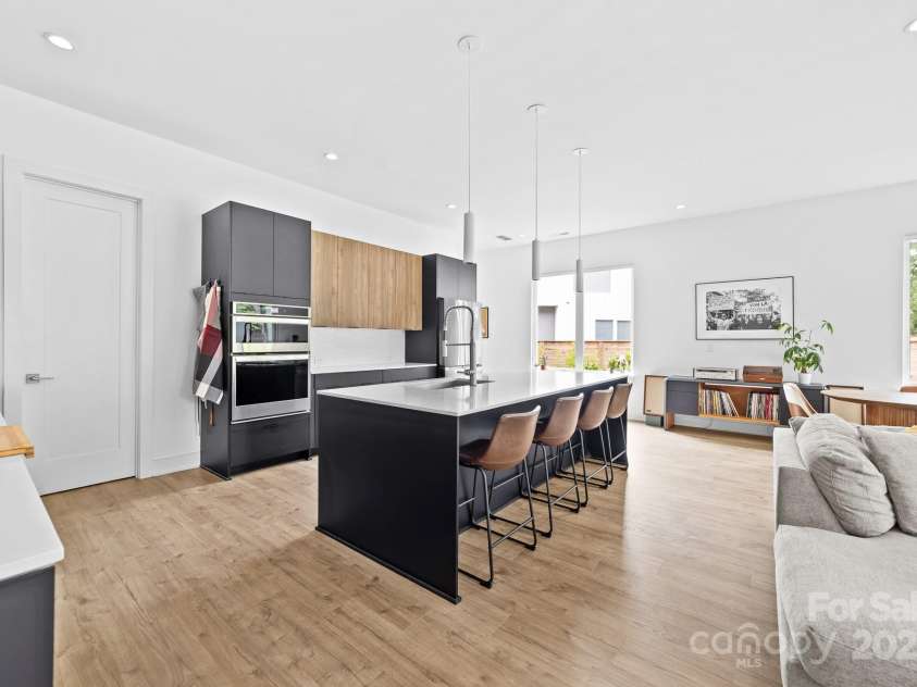 102 Mattoon Street, Charlotte, NC 28216.  MLS# CAR4291152, YatesRealty ID 33532. The door is shut, but the pantry is AMAZING