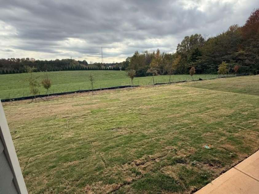 1035 Bull Dog Lane, Wingate, NC 28174.  MLS# CAR4163234, YatesRealty ID 3354. Backyard view