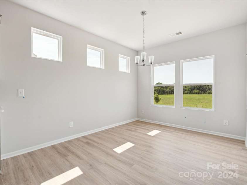 1035 Bull Dog Lane, Wingate, NC 28174.  MLS# CAR4163234, YatesRealty ID 3354. Breakfast nook