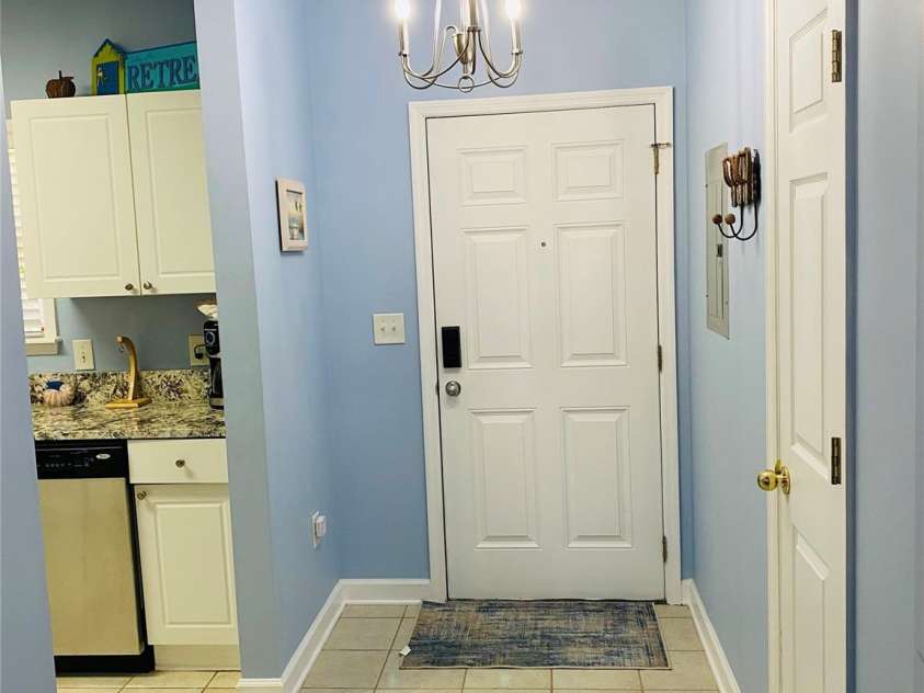 5825 Catalina Drive, North Myrtle Beach, SC 29582.  MLS# CAR4301398, YatesRealty ID 3354. Bright foyer and new fixtures throughout..