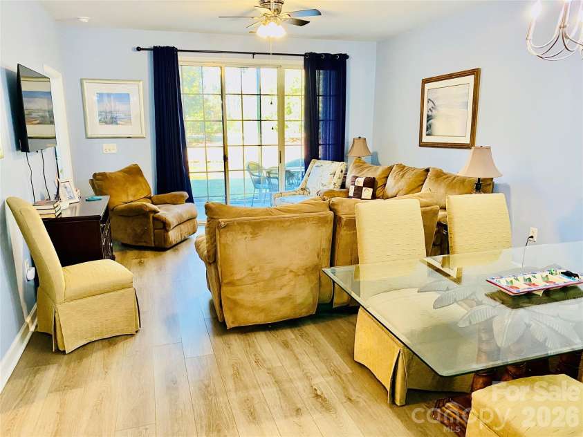 5825 Catalina Drive, North Myrtle Beach, SC 29582.  MLS# CAR4301398, YatesRealty ID 3354. Open living area