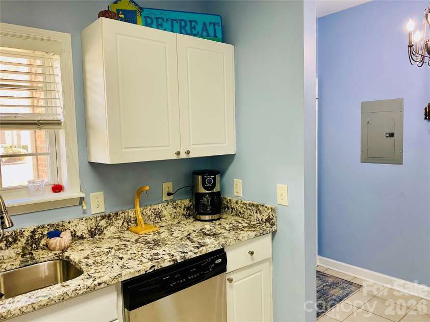 5825 Catalina Drive, North Myrtle Beach, SC 29582.  MLS# CAR4301398, YatesRealty ID 3354. Stainless steel dishwasher 