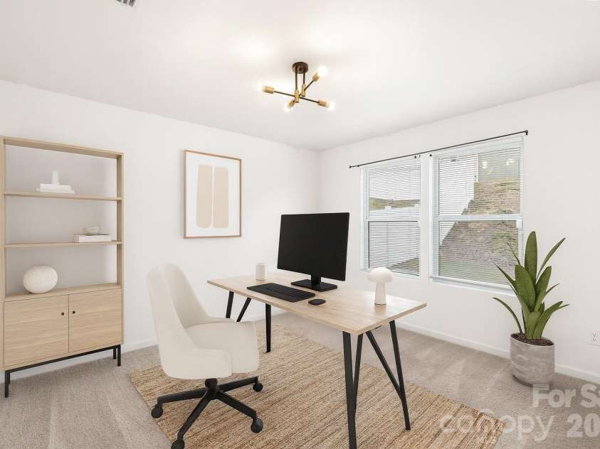 10131 Holly Park Drive, Charlotte, NC 28214.  MLS# CAR4390811, YatesRealty ID 33543. Virtually Staged_Office