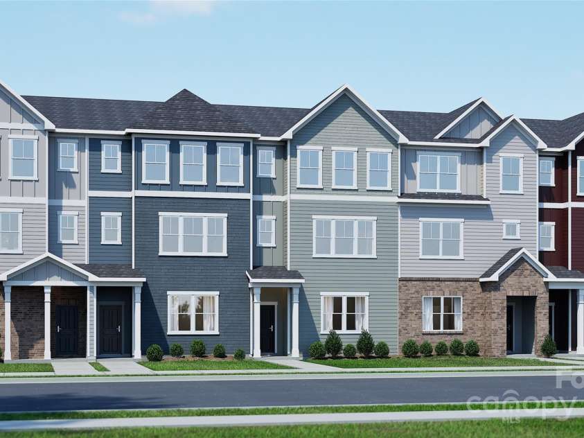 4047 Bass River Parkway, Charlotte, NC 28217.  MLS# CAR4294904, YatesRealty ID 33552. Exterior - 3D Rendering, finishes may vary