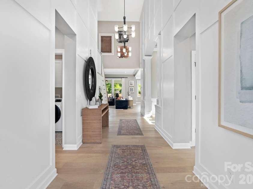 3814 Dahlia Drive, Harrisburg, NC 28075.  MLS# CAR4374497, YatesRealty ID 33560. Grand two-foyer entryway