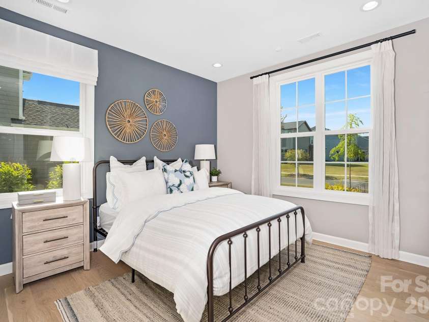 3814 Dahlia Drive, Harrisburg, NC 28075.  MLS# CAR4374497, YatesRealty ID 33560. Main level bedroom 2
