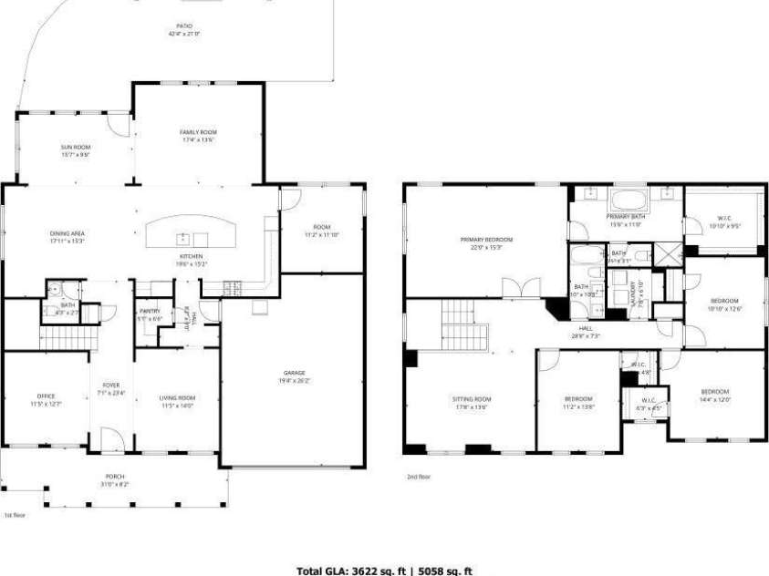 1135 Weir Court, Fort Mill, SC 29708.  MLS# CAR4375568, YatesRealty ID 33562. Great floor plan