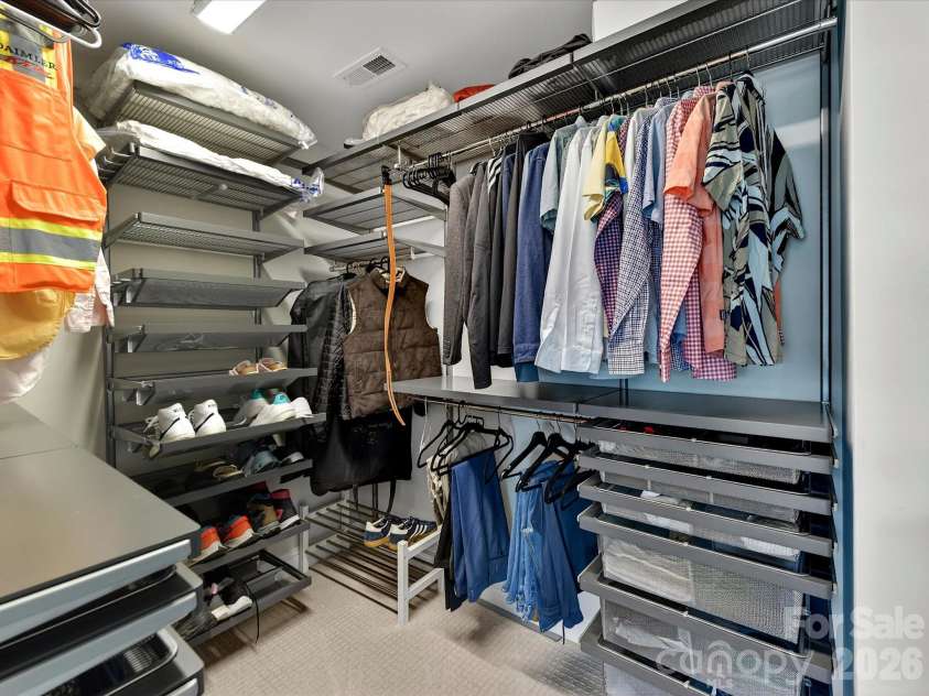 6203 Six String Court, Fort Mill, SC 29708.  MLS# CAR4385679, YatesRealty ID 33567. Closet System in Primary Closet