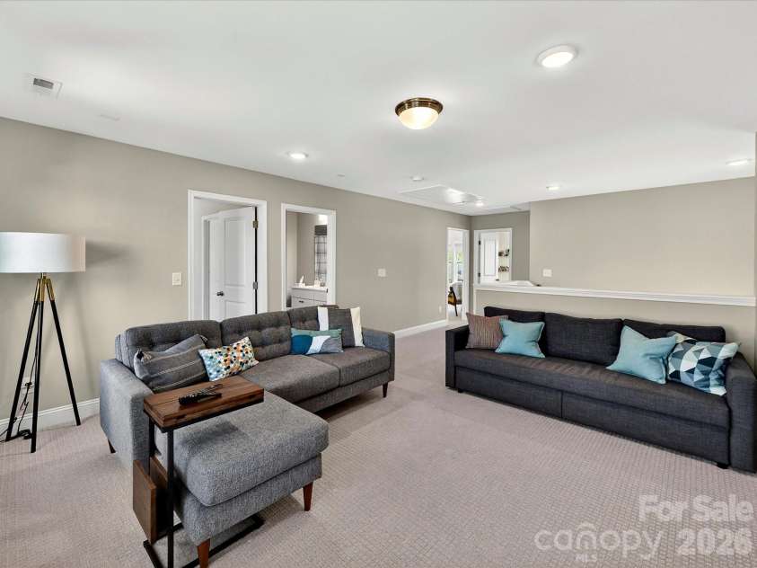 6203 Six String Court, Fort Mill, SC 29708.  MLS# CAR4385679, YatesRealty ID 33567. Upper-Level Loft with Upgraded Carpet