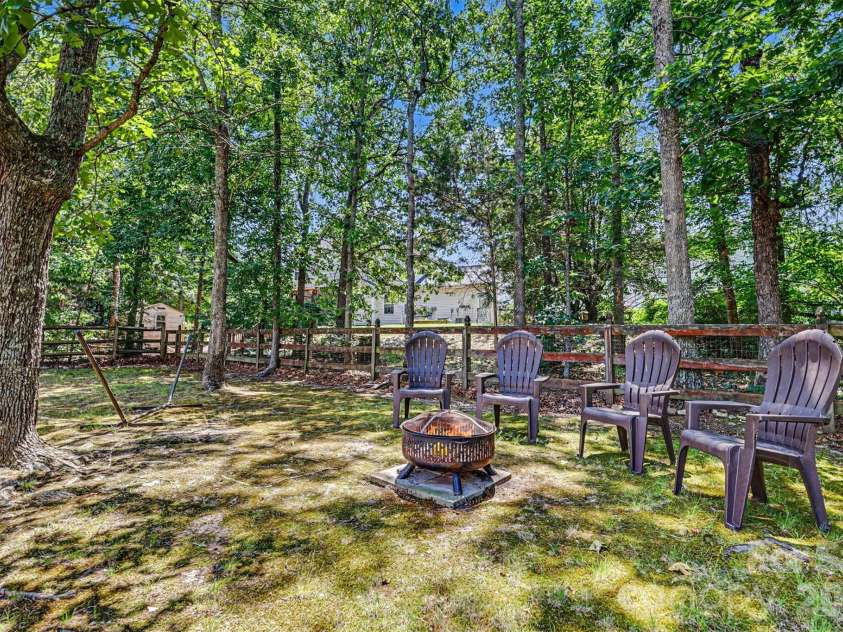 3035 Proverbs Court, Monroe, NC 28110.  MLS# CAR4391682, YatesRealty ID 33570. Backyard