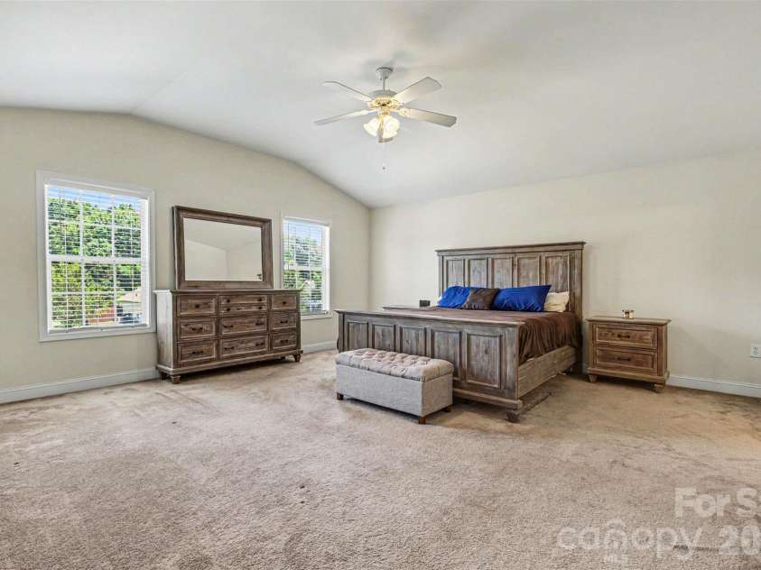 3035 Proverbs Court, Monroe, NC 28110.  MLS# CAR4391682, YatesRealty ID 33570. Primary Bedroom