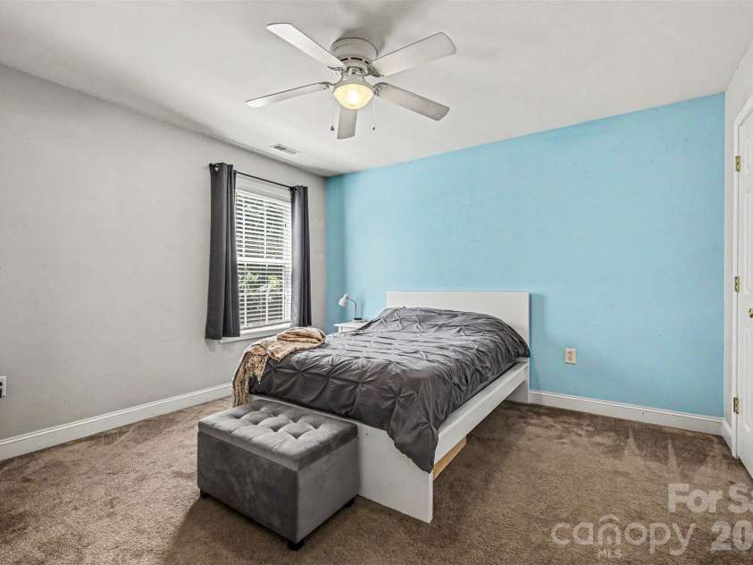 3035 Proverbs Court, Monroe, NC 28110.  MLS# CAR4391682, YatesRealty ID 33570. Second Bedroom