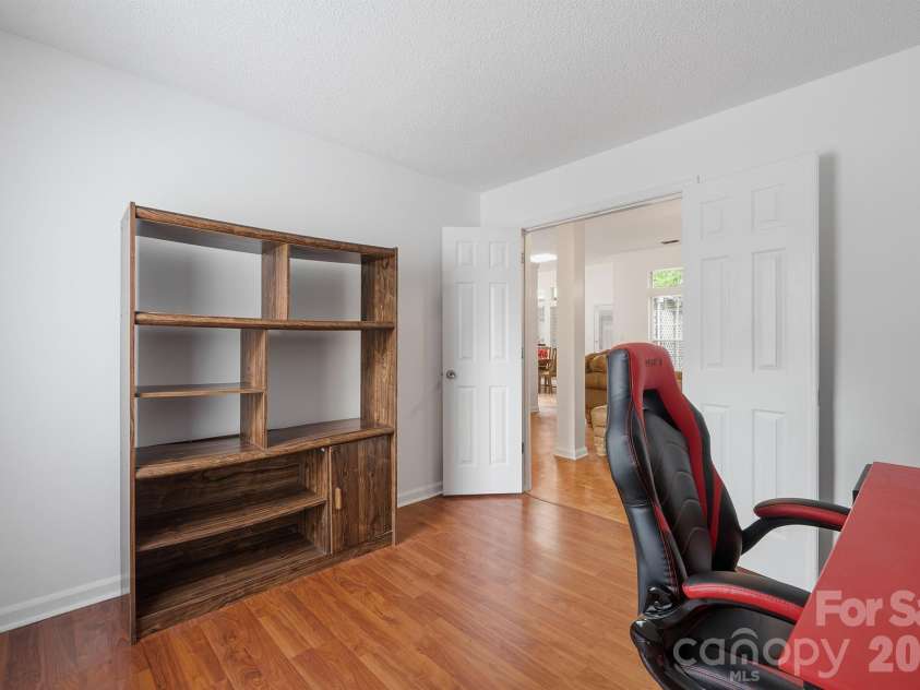 9426 Cantle Drive, Charlotte, NC 28216.  MLS# CAR4385607, YatesRealty ID 33571. Bedroom 2 or office with solid double doors