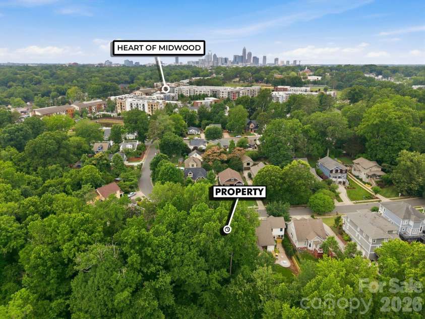 1234 Ivey Drive, Charlotte, NC 28205.  MLS# CAR4393425, YatesRealty ID 33577. 