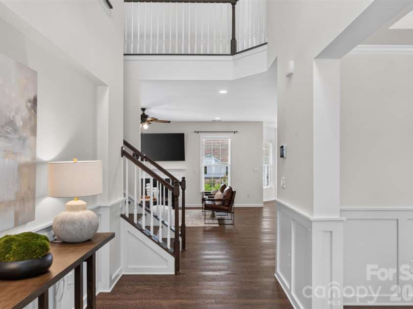 2249 Idol Rock Drive, Fort Mill, SC 29707.  MLS# CAR4396380, YatesRealty ID 33582. Two-story foyer with beuatiful trim work