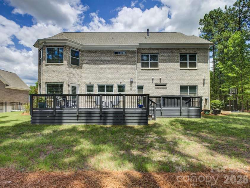 16433 Bryant Meadows Drive, Charlotte, NC 28278.  MLS# CAR4395955, YatesRealty ID 33587. Expansive trex deck