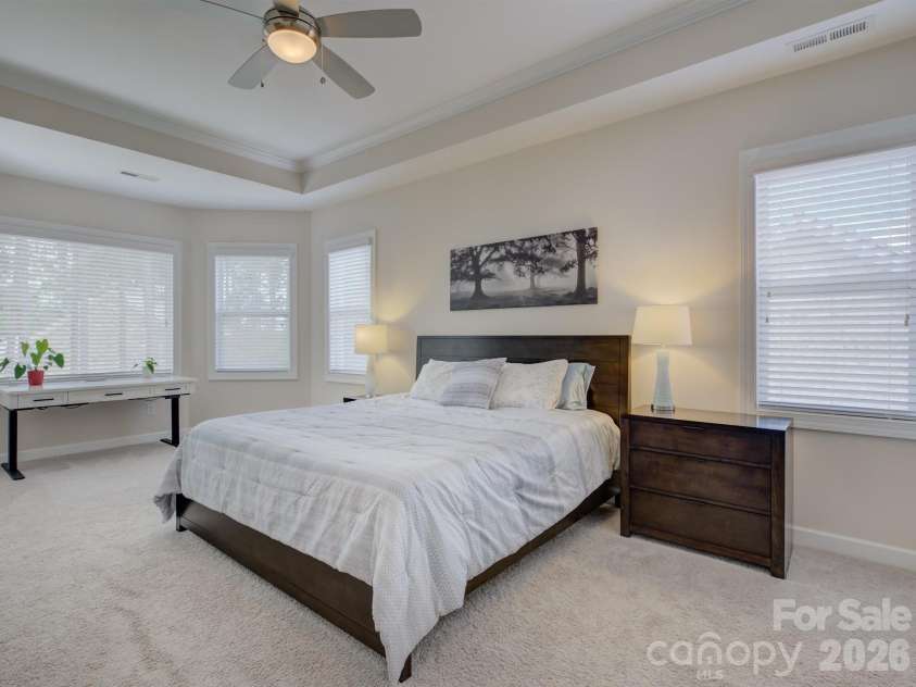 16433 Bryant Meadows Drive, Charlotte, NC 28278.  MLS# CAR4395955, YatesRealty ID 33587. Primary Bedroom