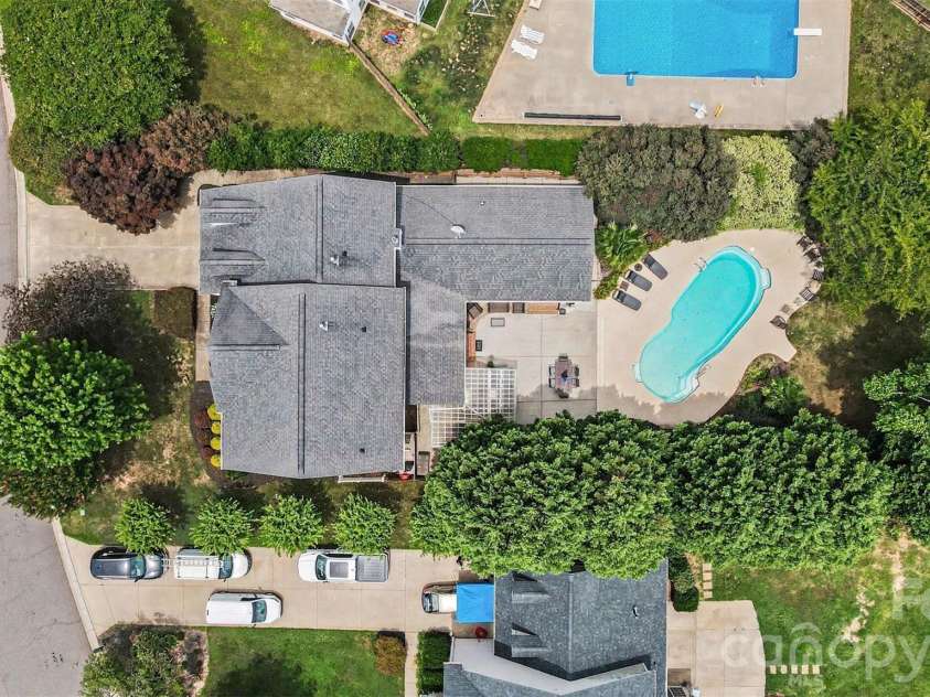 2442 Smith Cove Road, Denver, NC 28037.  MLS# CAR4396728, YatesRealty ID 33588. Overhead view of your tranquil space!