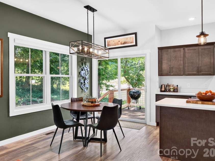 58 Shuler Road, Candler, NC 28715.  MLS# CAR4396934, YatesRealty ID 33589. Lovely Light Fixtures Throughout