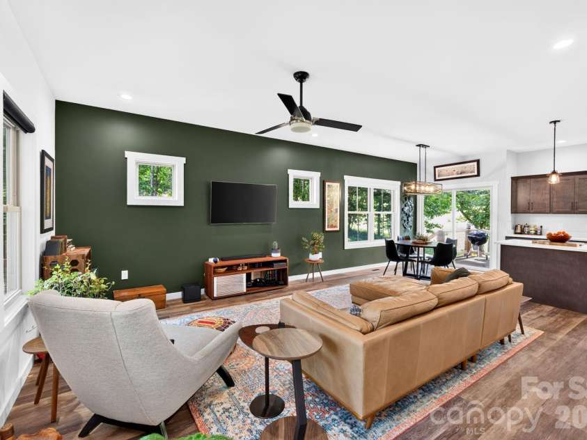 58 Shuler Road, Candler, NC 28715.  MLS# CAR4396934, YatesRealty ID 33589. Spacious Living and Dining Areas