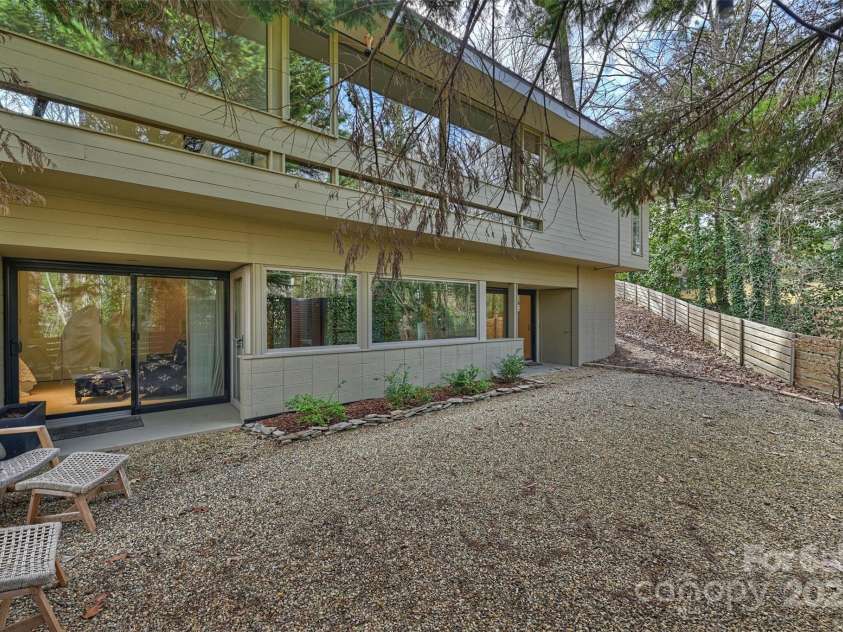 6366 Sharon Hills Road, Charlotte, NC 28210.  MLS# CAR4228866, YatesRealty ID 3359. Back of house