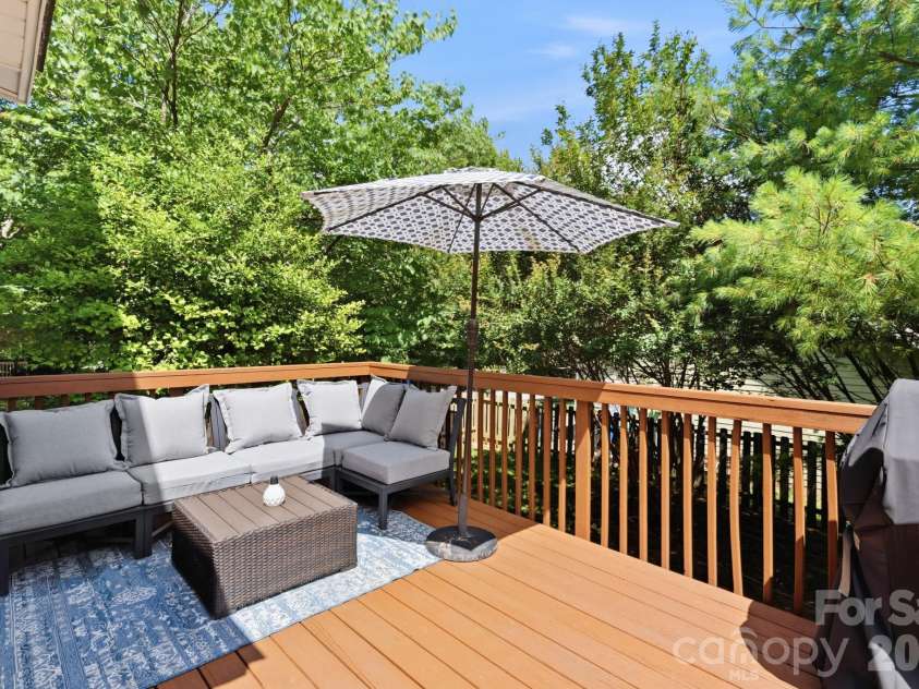 13 Triple H Drive, Asheville, NC 28806.  MLS# CAR4396514, YatesRealty ID 33591. Sunny Deck for Gatherings