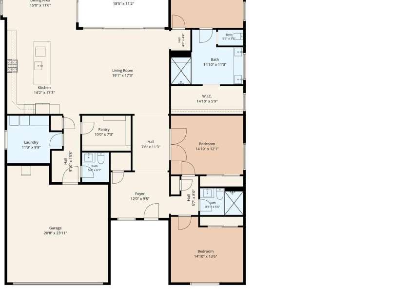 3029 Bronwood Place, Lancaster, SC 29720.  MLS# CAR4396964, YatesRealty ID 33592. 