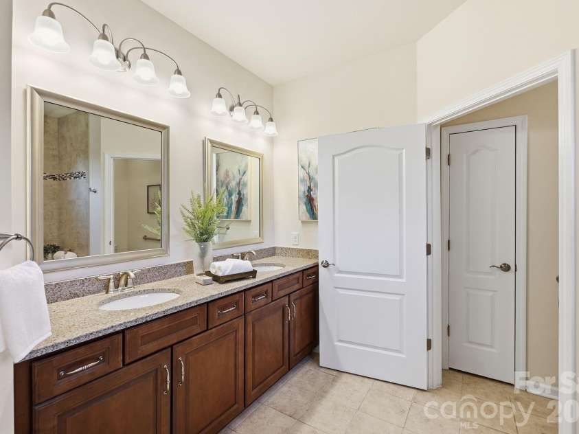 2336 Delaney Drive, Fort Mill, SC 29715.  MLS# CAR4390097, YatesRealty ID 33595. Primary bath vanity/sinks