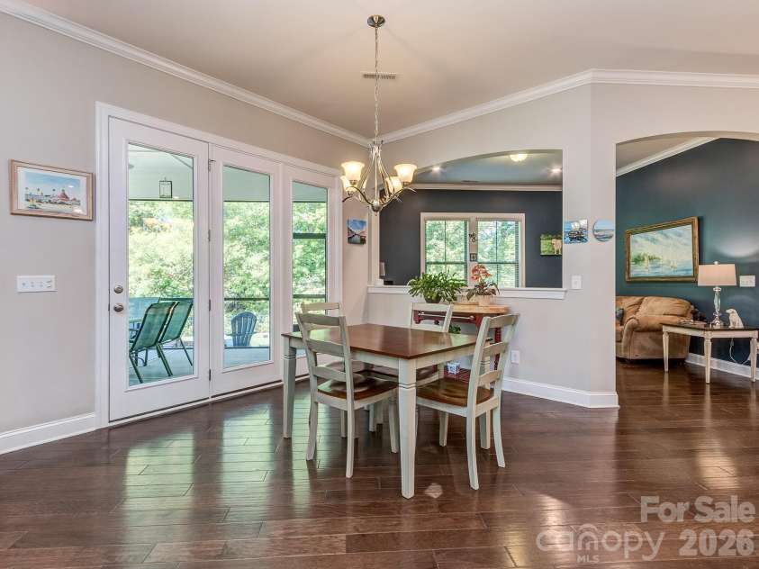 121 Enclave Boulevard, Weddington, NC 28104.  MLS# CAR4395615, YatesRealty ID 33597. Breakfast